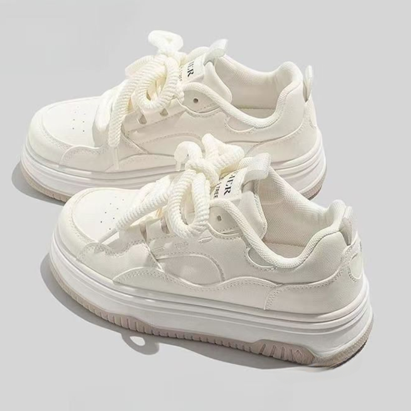 Round-toe Lace-up Casual White - Vans Shoes Old Skool review and price