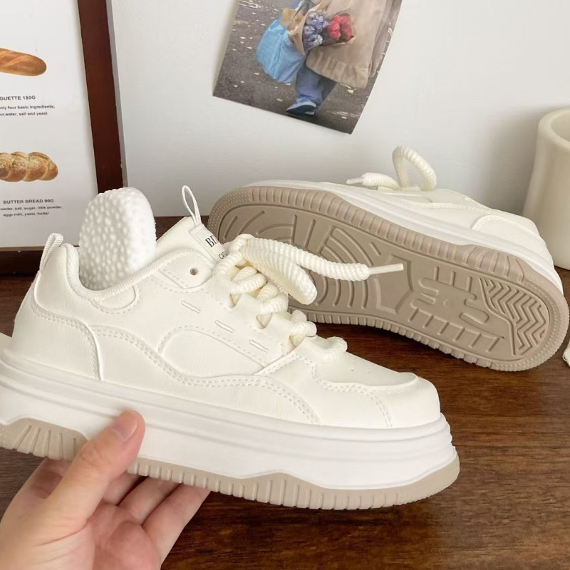 Round-toe Lace-up Casual White - Vans Shoes Old Skool review and price