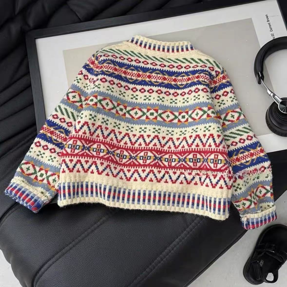 Girls Fashion Knitted Cardigan - Kids Ethnic Fashion review and price