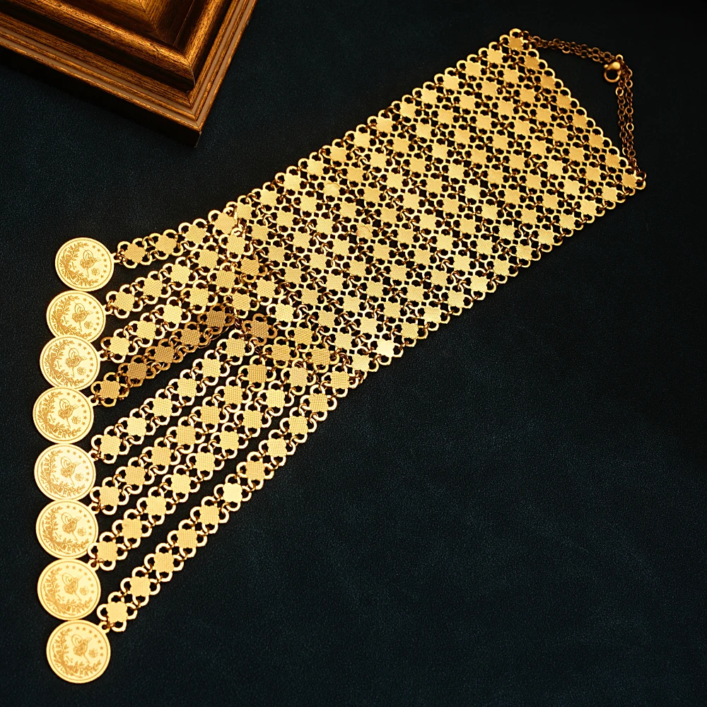 New Coin Tassles Gold Plated J - Ethnic Luxe Fashion review and price