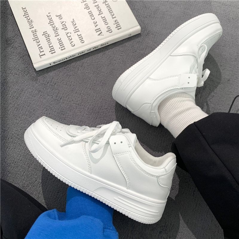Women's Platform White Sneaker - Vans Shoes Old Skool review and price