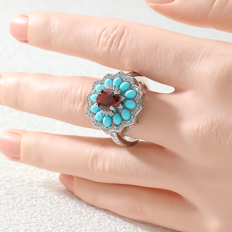 Ethnic Style Synthetic Turquoi - Ethnic Chic Fashion review and price