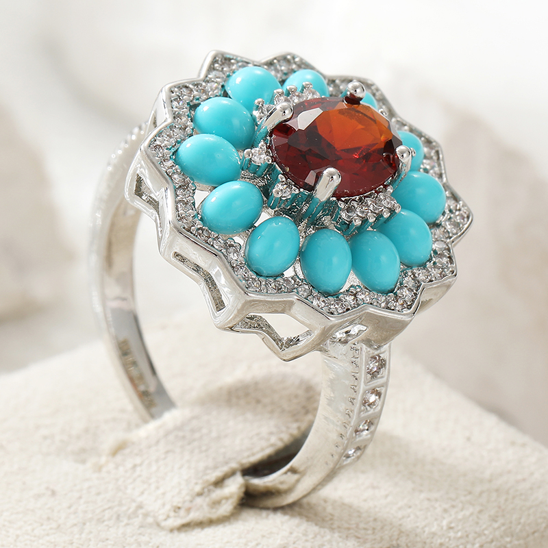 Ethnic Style Synthetic Turquoi - Ethnic Chic Fashion review and price