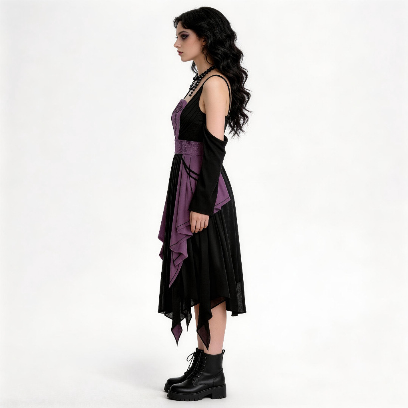 Gothic Style  Witch Costume Sk - Ethnic Style Dresses review and price