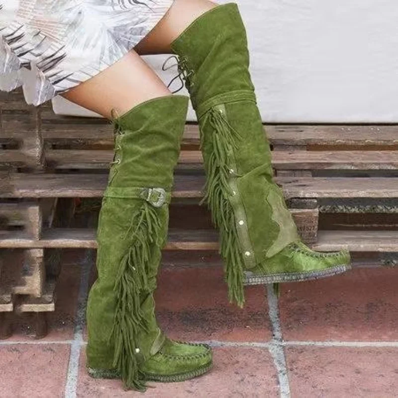 Fashion Bohemia Knee-length Wo - Ethnic Fashion Women review and price