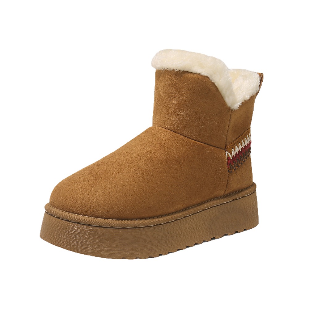 New Winter Women's Suede Snow  - Ethnic Fashion Women review and price