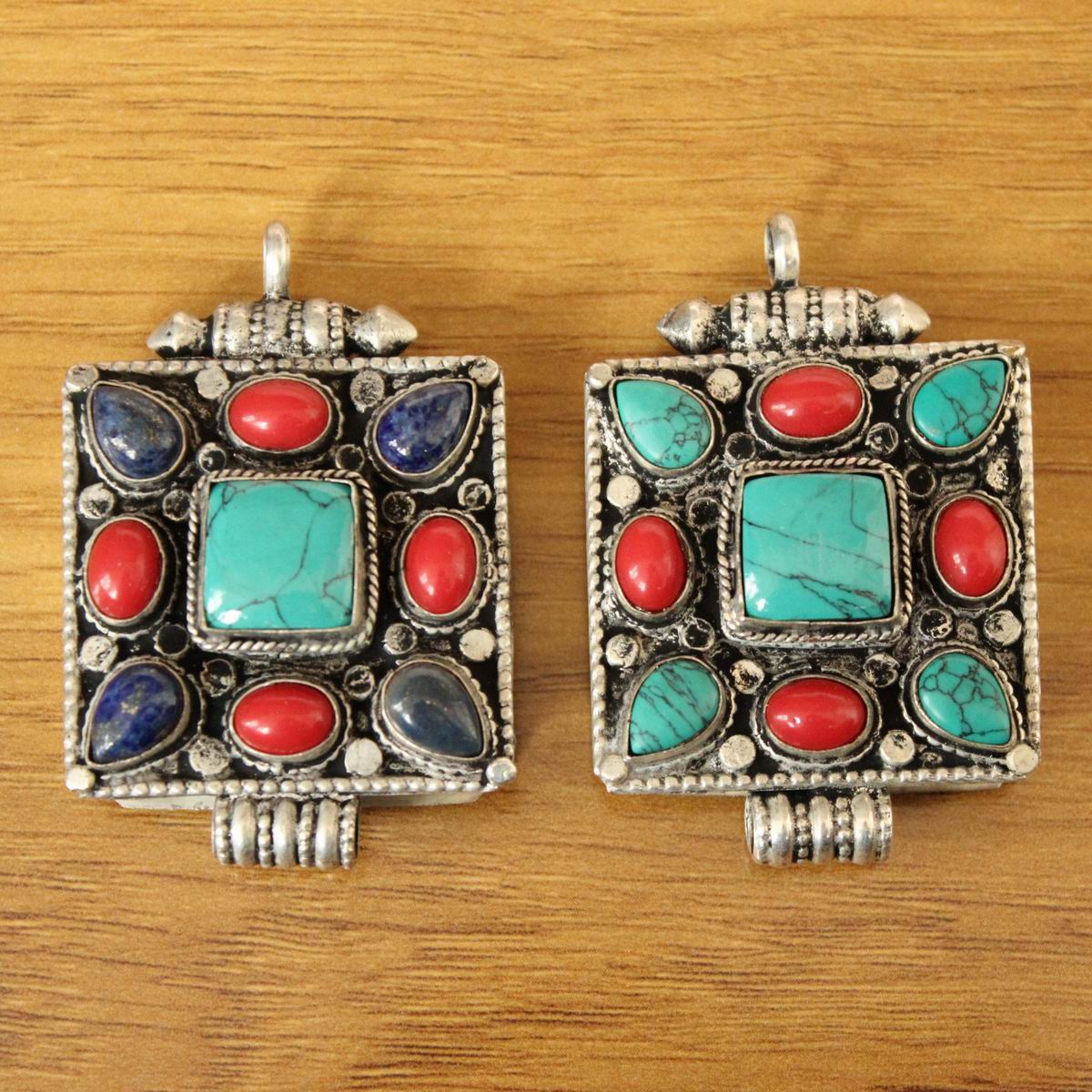 PN257 Ethnic Tibetan Silver Me - Ethnic Fashion Store review and price