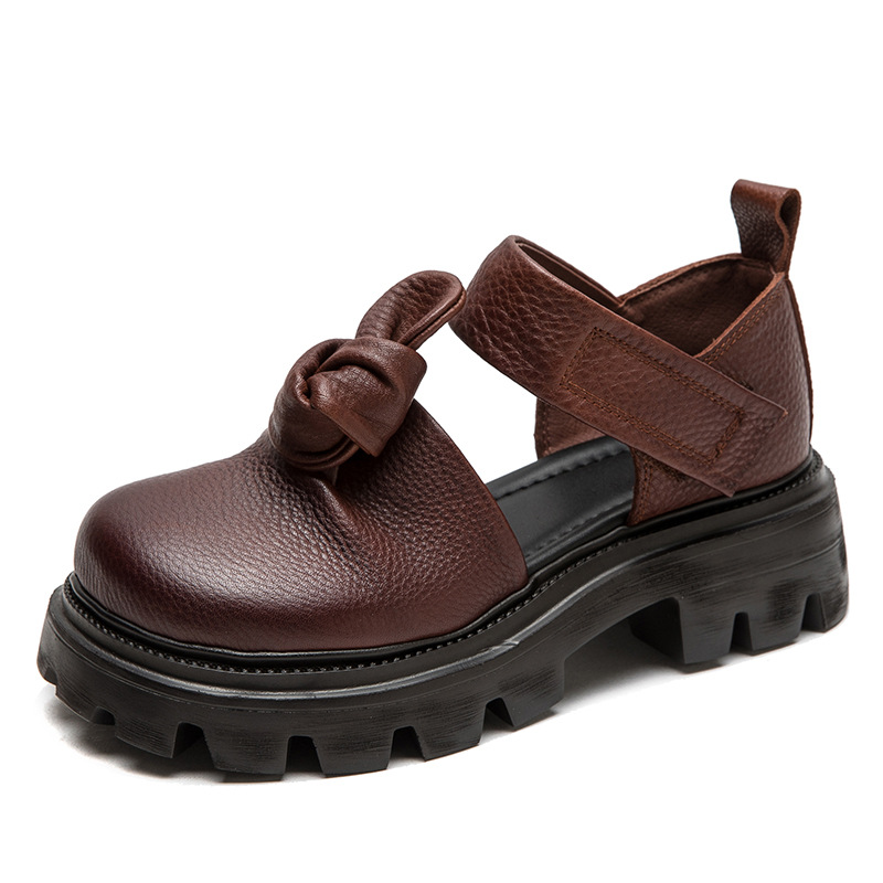 5cm Ethnic Knot Platform Wedge - Ethnic Fashion Women review and price