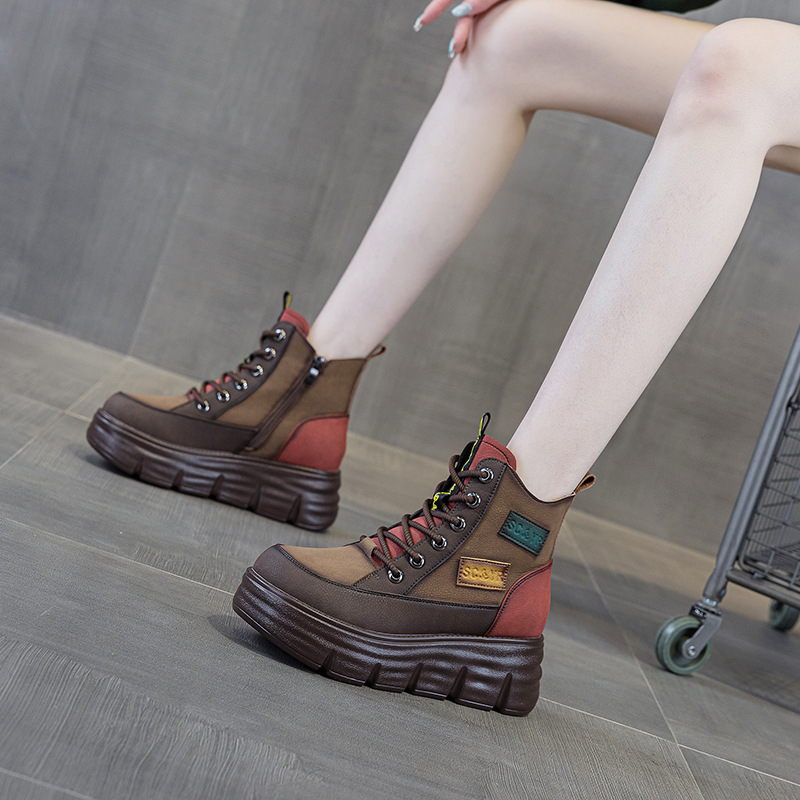 Women Platform Boots Winter Fa - Ethnic Fashion Women review and price