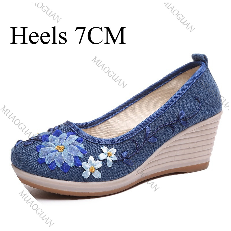 Embroidered Women Comfort Wedg - Ethnic Fashion Women review and price