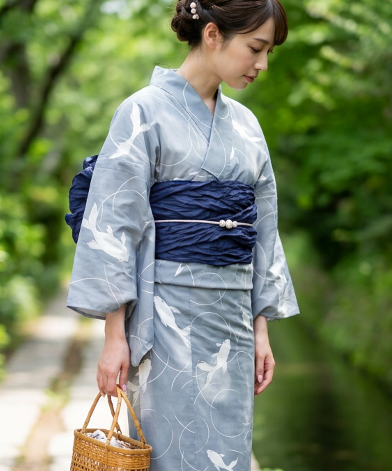 Traditional Yukata Kimono Cott - Ethnic Style Dresses review and price