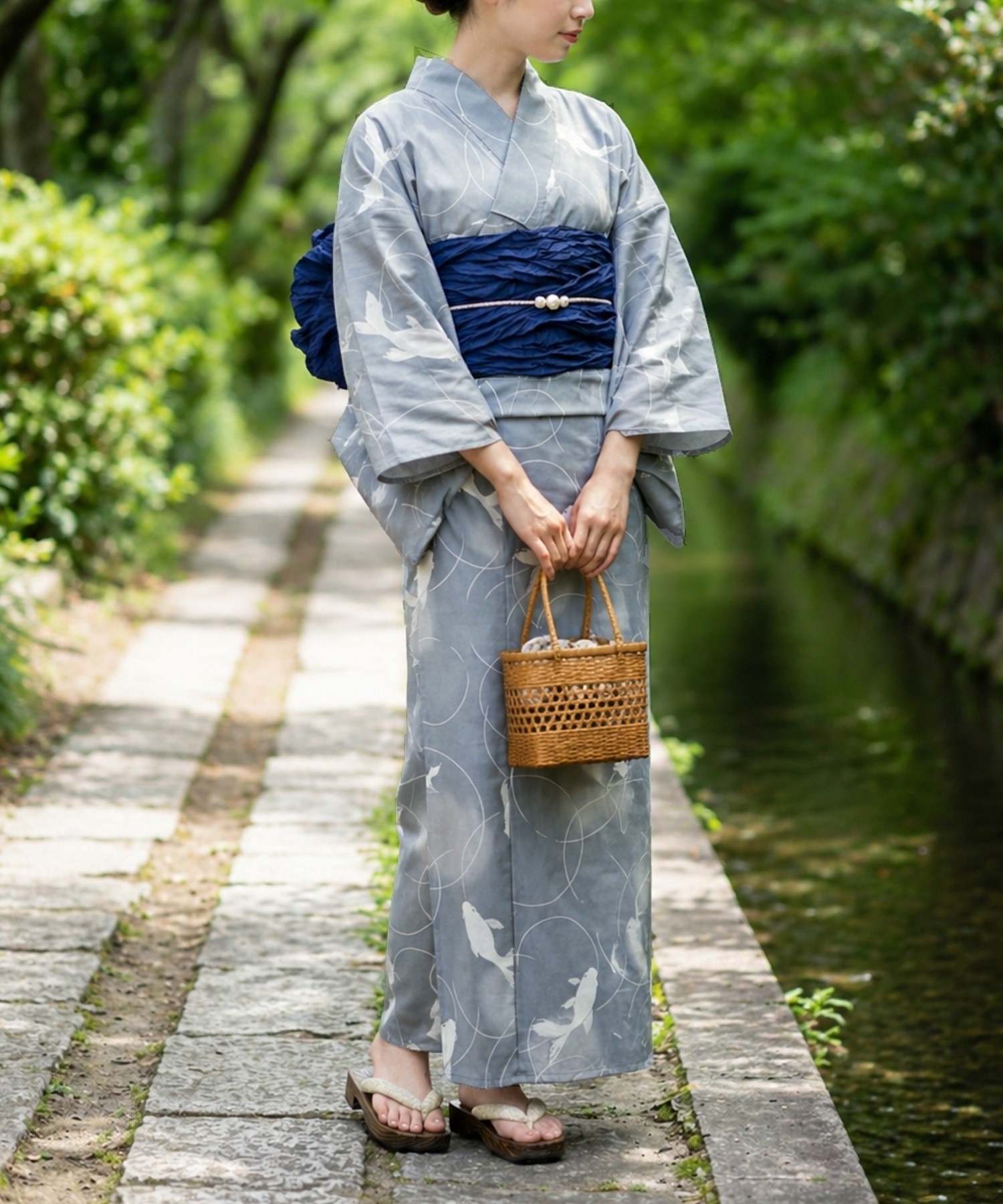 Traditional Yukata Kimono Cott - Ethnic Style Dresses review and price