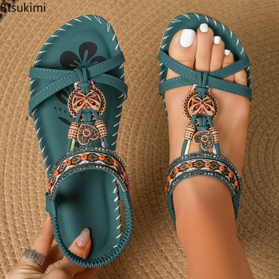 Women Bohemian Sandals Outdoor - Ethnic Fashion Women review and price