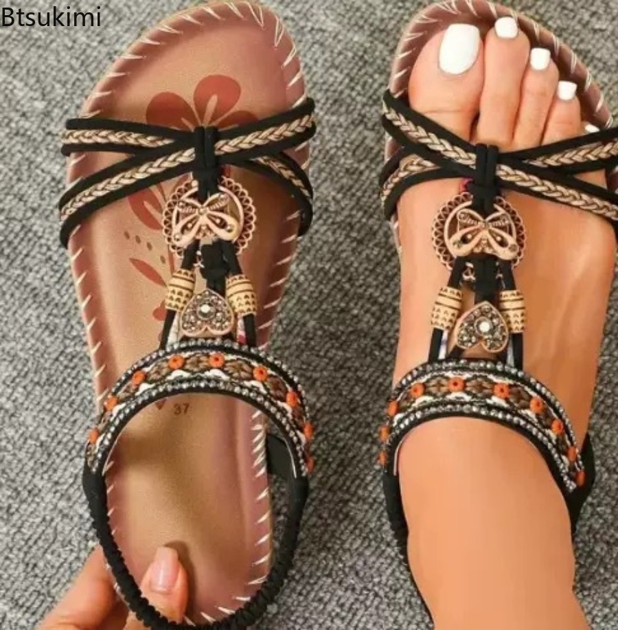 Women Bohemian Sandals Outdoor - Ethnic Fashion Women review and price