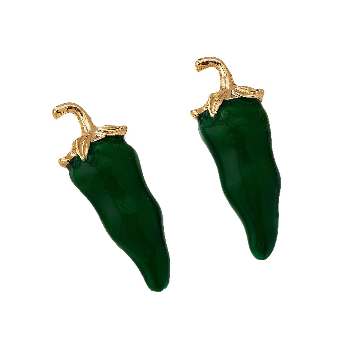 Quirky Chili Stud Earrings Wom - Ethnic Chic Fashion review and price