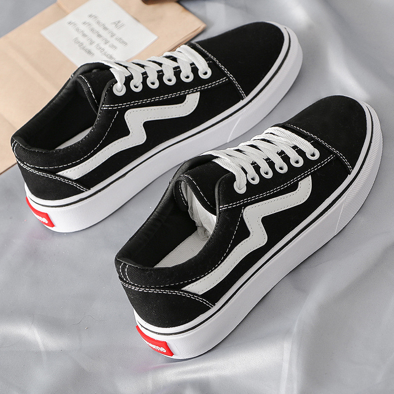 2025 Spring New Canvas Shoes f - Vans Shoes Old Skool review and price
