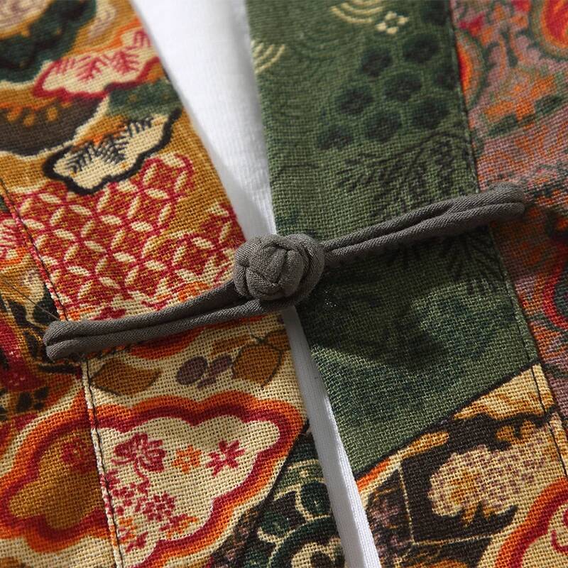 Ethnic Style Print Yukata Men  - Ethnic Fashion Women review and price